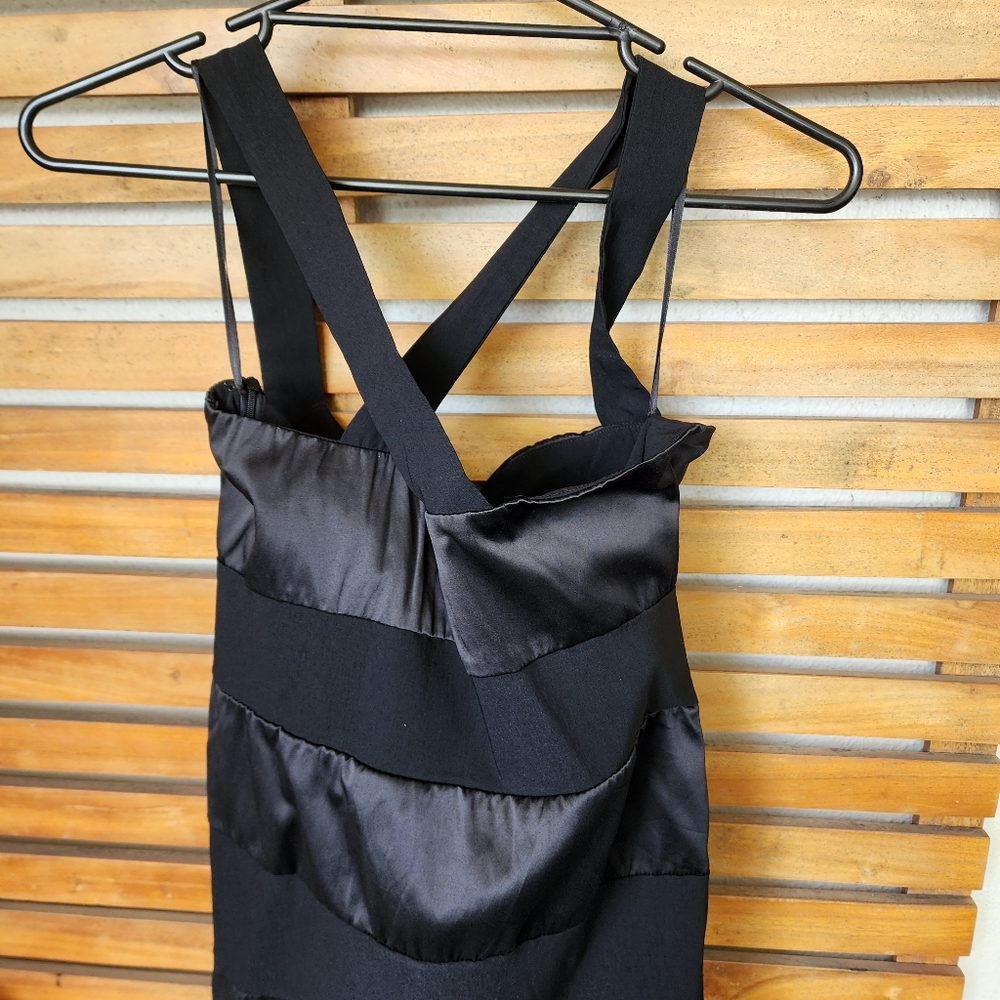 KITTY KAT Size 14 black figure-hugging midi dress - Picture 6 of 15